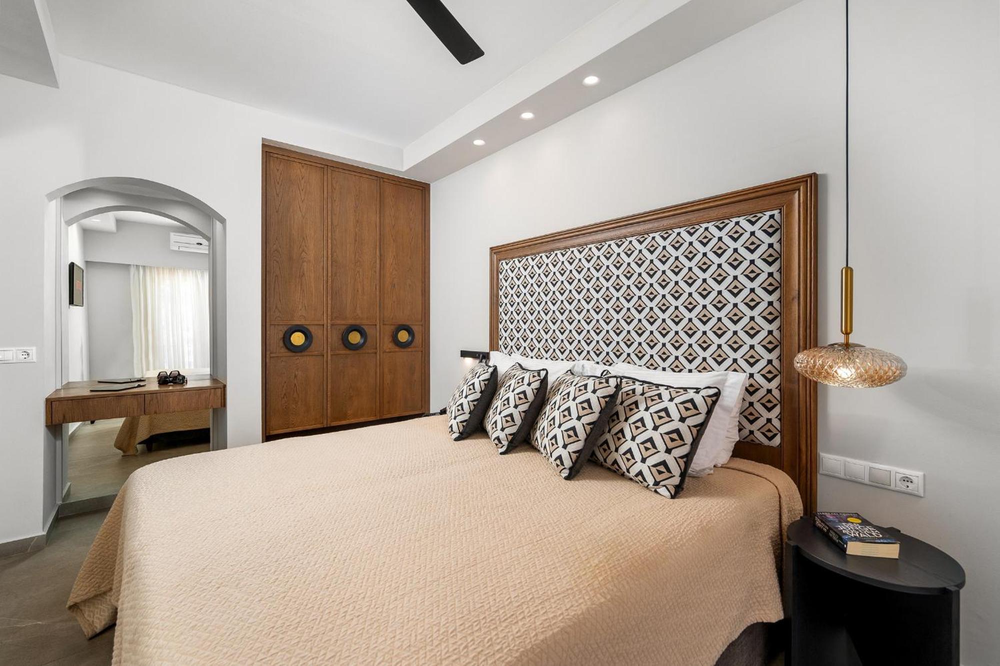 Glaros Hotel Apartment アギア・ガリニ エクステリア 写真